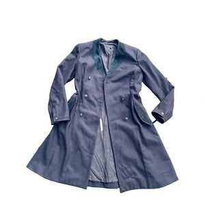 $895 rag & bone Cate Suede Velvet Lamb Leather Size 2 Button Jacket Coat Womens